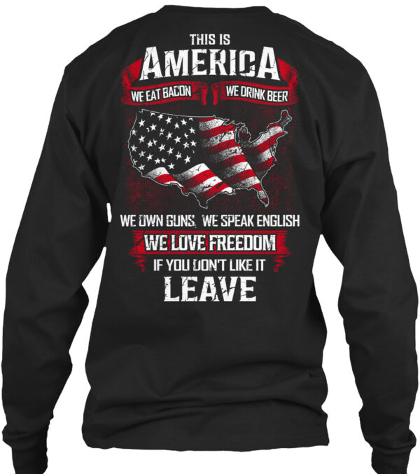 This Is America - We At Bacon Shirt - Image 3